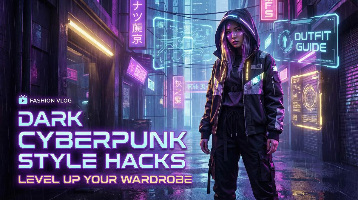 糖心Vlog 暗黑潮流穿搭指南视频演示2026 - www.abd67.cn